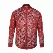 man givenchy chemise coton long sleeves man france slim fit cgh1
